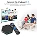 EASYTONE T95Z Plus Android TV Box,Octa Core Smart TV Box 2GB RAM 16GB ROM Android 7.1 Amlogic S912 Support 2.4G/5G Dual Wifi/1000M LAN/BT 4.0/4K Resolution/3D TV Boxes with Mini Wireless Keyboard
