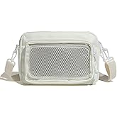 Noy Lacha Ita Bag Crossbody DIY Anime Pin Display Crossbody Bag Cell Phone Transparent Pin Purse for Girls and Boys