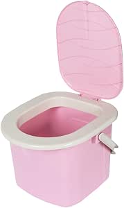 Toilette Da Campeggio Mobile BranQ 22 Litri - Sedile WC, Portata Max 120 Kg, Ideale Per Viaggi E Emergenze