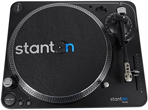 Stanton T.62 M2 Direct-Drive Straight-arm DJ Turntable w/300 cartridge