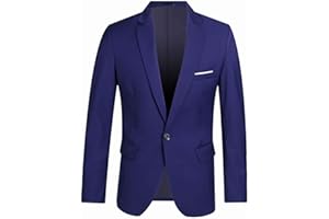 Formal Blazer for Boys One Button Suit Jacket Gentleman Blazer Jacket Casual Outerwear