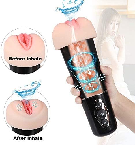 Automatic Sucking Cup Toy for Men Realistic with 10 Different Modes Male Deluxe Toy Gift
