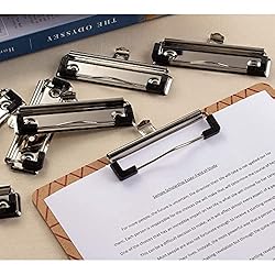Mountable Clipboard Clips with Rubber Feet