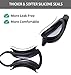 Aegend Swim Goggles, Streamlined Design Swimming Goggles No Leaking Anti Fog Premium UV Protection 180 Degree Vision and Soft Silicone Nose Bride, Pool Goggles for Adult Men Women
