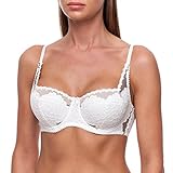 fruitVogue Women's Demi & Balconette Underwire Sexy Padded Lace Bra