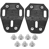 Tbest 1 Pair Quick Release Bike Cycling Shoe Cleat Covers Bike Cleats Compatible Adapter Converter for Speedplay Zero