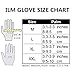 ILM Alloy Steel Bicycle Motorcycle Motorbike Powersports Racing Touchscreen Gloves (M, Blue) Model 10C