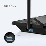 TP-Link Archer AX72 Pro AX5400 Wi-Fi 6 Router 2.5G WAN LAN 6 Antennas USB 3.0 view 3