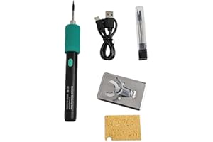Cordless Soldering Iron Kit with USB C Charging, 8 Second Heat Up, and 3 Tips for Efficient Electronics Repair and DIY Projec