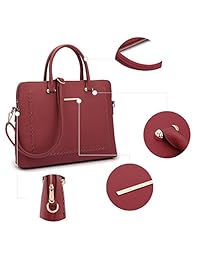 Dasein - Bolso de mano de piel sintética para mujer