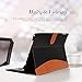 FYY [Leather Case] with [Apple Pencil Holder] for Apple iPad 9.7 2018/2017/iPad Air 2/iPad Air, Flip Folio Stand Case Protective Cover with [Auto Sleep Wake], Multiple Stand Angles, Card Slots Black