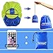 ayamaya Waterproof Backpack Rain Cover (30L-40L), Lightweight Bag Rain Cover Elastic Adjustable Rucksack Raincover Rainproof Dustproof Daypack Cover (Green, 30-40L)