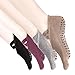 Yoga Socks Non Slip Skid Low Cut Barre Pilates with Grips for Women 4 Pack by Cosfash