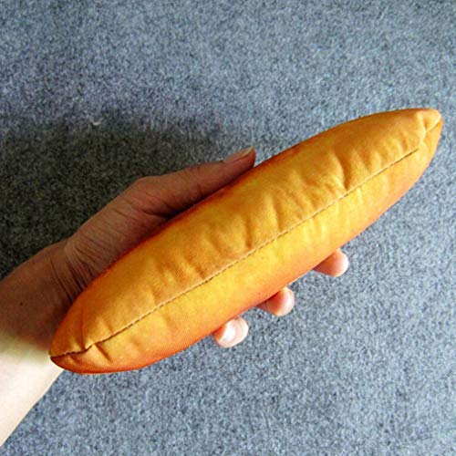 Dolland 3D Simulation Bread Pen Pencil Case Novelty Cute Pouch Stationery Coin Purse Cosmetic Bag,French Bread - Thumbnail 3