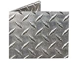 Mighty Wallet Men's Ultra Thin Strong Tyvek Wallet by Dynomighty - Diamond Plate