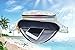 CHAOM Women Laser Waist Bag Waterproof Shiny Neon Fanny Bag Bum Bag Beach Purse (Silver)