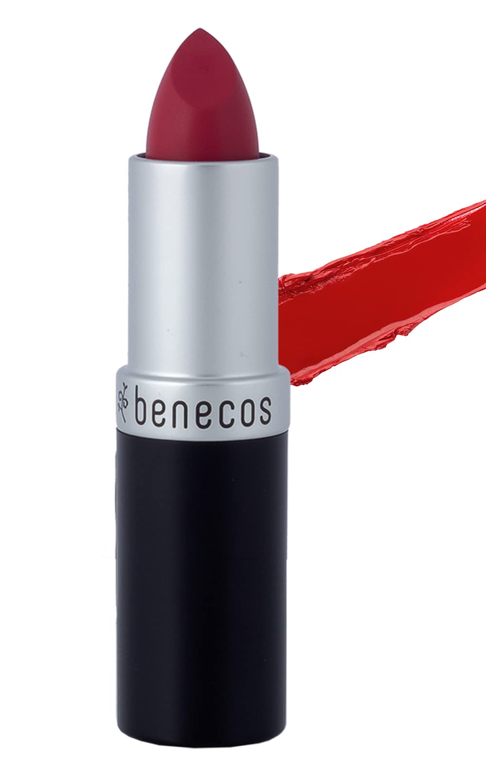 benecos - natural beauty Cosmetics - Mat Lipstick - Matt - With Organic Jojoba Oil and Organic Beeswax - Wow! Mat