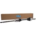 TRQ Front Right CV Axle Shaft Assembly Passenger Side Compatible with 2013-2018 Nissan Altima 2016-2020 Maxima