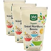 365 by Whole Foods Market, Beans Great Northern Organic, 16 Ounce (Pack of 3)