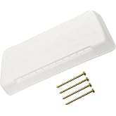 65528 RV Refrigerator Vent Lid Fits for Ventmate Dometic | White Fridge Roof Vent Cover
