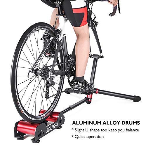 Deuter Bike Trainer Stand Resistance Adjustable Portable Bicycle Rollers Indoor