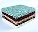 Sunmig Newborn Baby Photo Prop Blanket Rug Background Backdrops Basket Stuffer (Green)