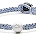 Lokai Single Wrap Bracelet, Ice Blue, 7