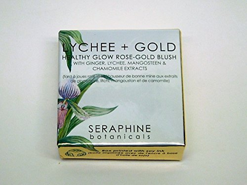 Seraphine Botanicals Lychee + Gold Healthy Glow Rose-Gold Blush