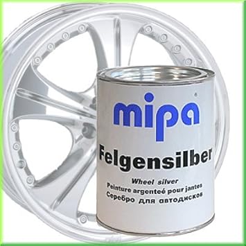 MIPA Felgensilber - Autofelgenlack, 1 Ltr.
