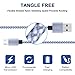 BlastCase Micro USB Cable,3Pack 3FT Nylon Braided High Speed 2.0 USB to Micro USB Charging Cables Android Fast Charger Cord for Samsung Galaxy S7 Edge/S6/S5/S4,Note 5/4,HTC,LG,Tablet (Gray White)