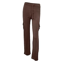 DASAYO Womens Stretchy Thicken Warm Leggings Button