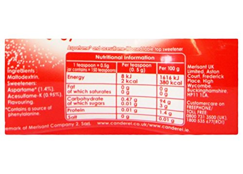 Canderel - Kalorienarmes Suessungsmittel - 75g x 2 Doppelpack – Bild 4