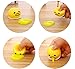 2 Pack Novelty Gag egg Toys Shangmu Cute Yellow Squeezed Vomiting & Sucking Gudetama Relief Stress Toys