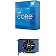 Intel Core i5-12600K Desktop Processor with Integrated Graphics and 10 (6P+4E) Cores up to 4.9 GHz Unlocked LGA1700 600 Series Chipset 125W + Arc Graphics Card