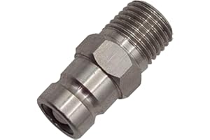 Vkinman 9999800MA2 3E0-70270-0 5040795 Boat Engine Male Tank Side Fuel Connector Replacement for Nissan Tohatsu Evinrude Johnson OMC 8HP 9.9HP 15HP 20HP 30HP 40HP 50HP Outboard Fits 5/16’’/8mm Hose