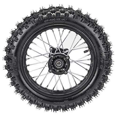 TDPRO 80/100-12 Rear Tire Disc Brake Rim With 15mm Bearing Set for Pit Pro Dirt Bike - Thumbnail 2