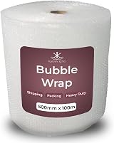 Karan King 500mm x 100m Bubble Wrap Roll Small Bubbles UK Made view 2
