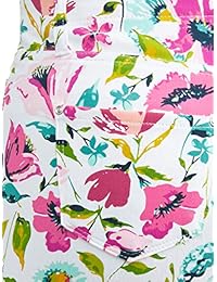 Time and True White Capri Floral Jegging