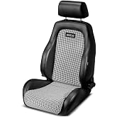 SPARCO 009012NRBI Sparco Seat GT Black/White | Adjustable