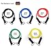 PIN JIAN Rubber Resistance Band Set, 20 Pieces