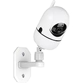 AOZTSUN Adjustable Baby Monitor Mount Compatible with HelloBaby HB6550 HB65/HB66/HB248,ANMEATE SM935E,Nanit Pro Smart Baby Monitor Wall Mount Easy to Install