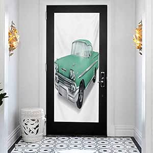 Amazon.com: 3D Door Mural Decals Wall Murals Wallpaper, Cars Veteran