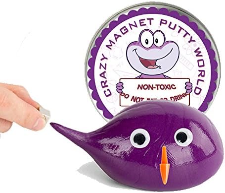 GONGYIHONG Magnetic Slime Putty with Unicorn Bracelet  , Creative Super Magnetic Slime Making Kit Toys Kids Adults(Purple)