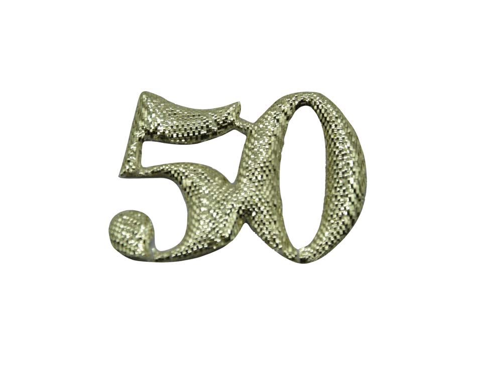 Furlanis - Dekoration für 50., Geburtstag, goldene Hochzeit - Gold, 25 Stück