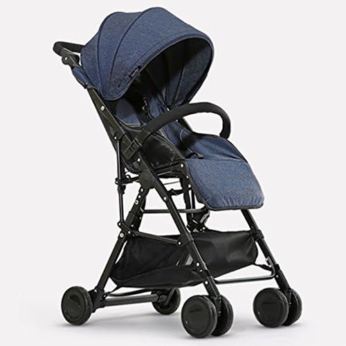 4kg, Light, High-view, Folding, Carry on Plane, Certificated SGS, Portable, Baby Stroller, Pram, Pushchair, Sit or Lie Down (Color 02)