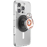 PopSockets Phone Grip for MagSafe with Kickstand, Magnetic Stand, Swappable Top, Secure Hold for iPhone MagSafe Cases, Phone & Tablet Grip, Star War Power The Force 2025 - Spinner BB