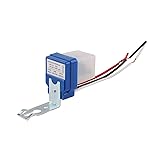 DIANQI Auto On Off Photocell Night Light Switch