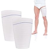 Catheter Leg Bag Holder 2 Count Fabric Catheter Sleeves Urine Leg Bag Holder - Urinary Drainage Bag Stay in Place Urine Bags for Legs Foley Catheter Bag Holder Strap for Men or Women Wheelchairs (M)