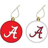 University of Alabama 2-Pack Holiday Christmas Ornament