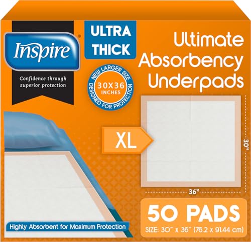 Inspire XL Disposable Bed Pads